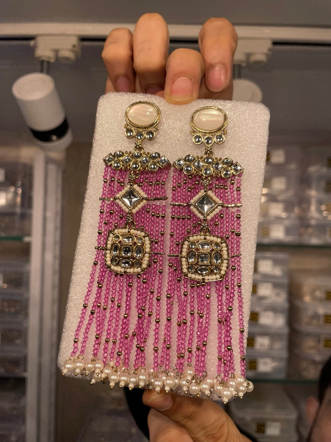Rasm statement earrings