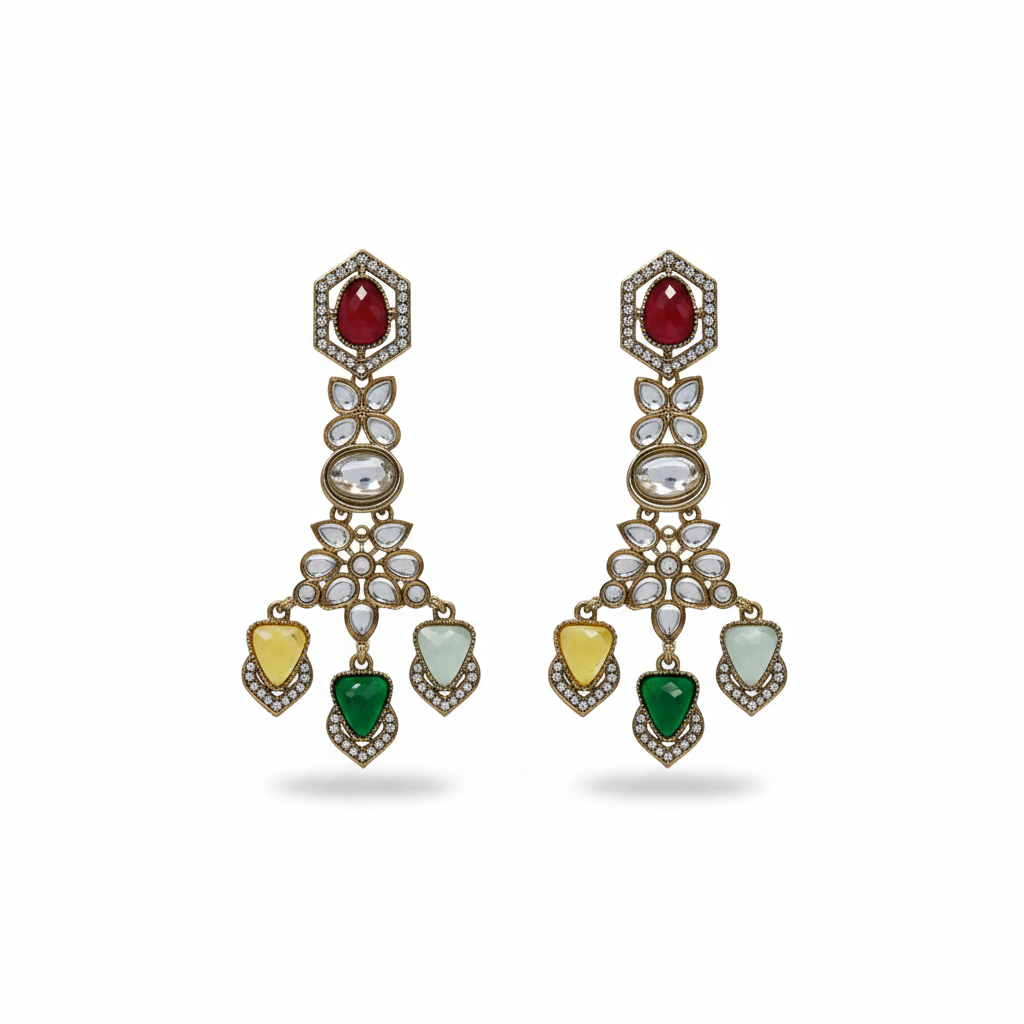 Ira Statement Earrings by Rasm