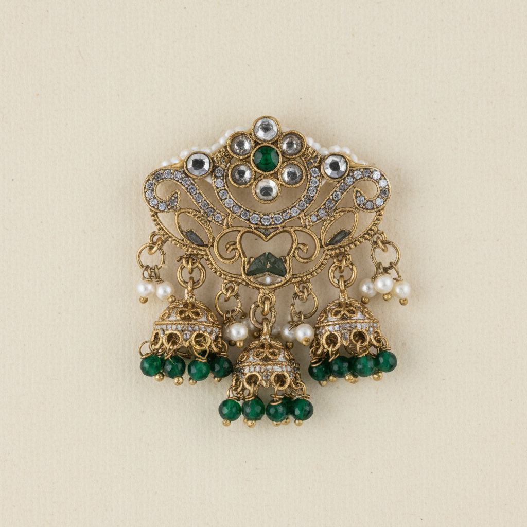 Sitara Statement Earrings by Rasm
