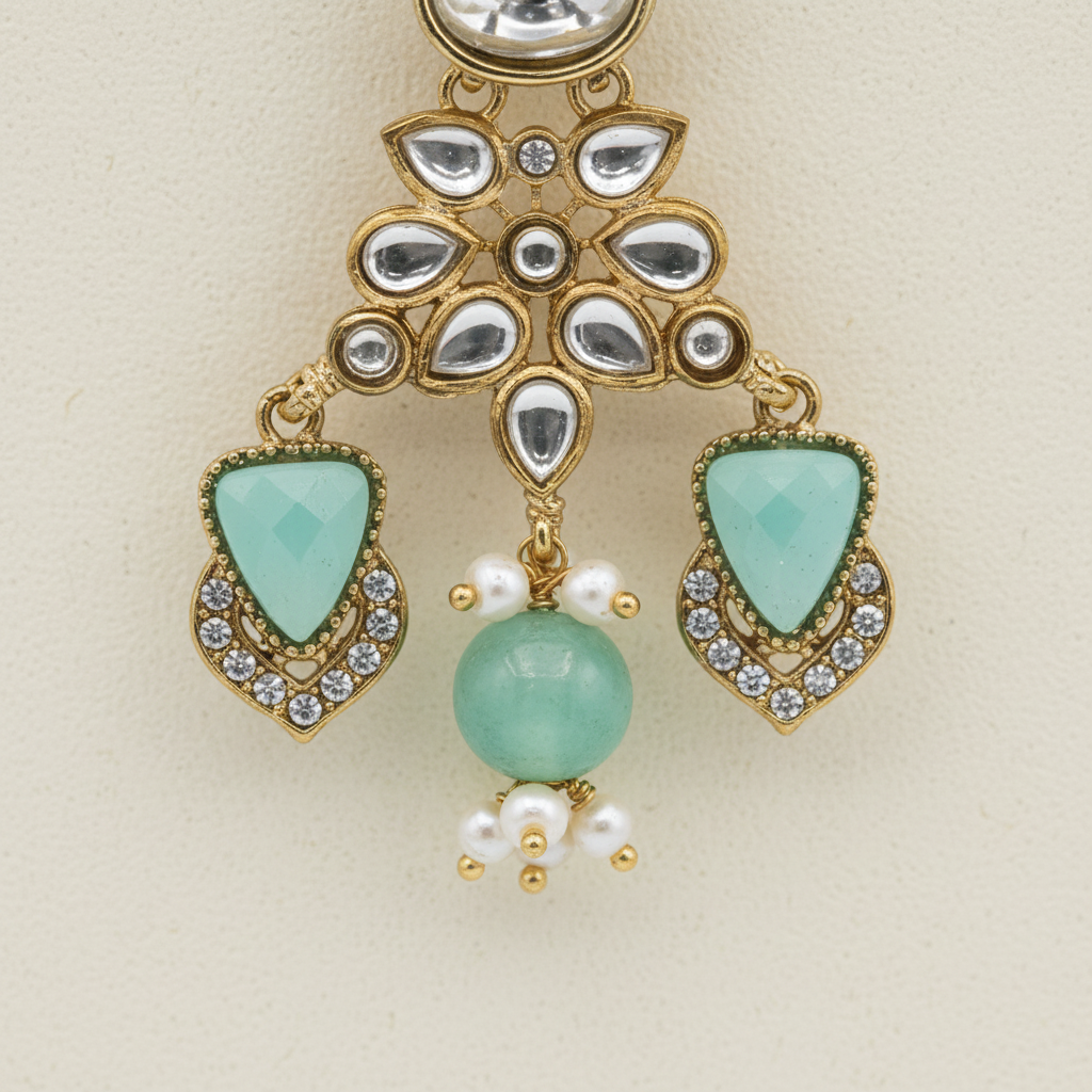 Kesar Statement Earrings by Rasm