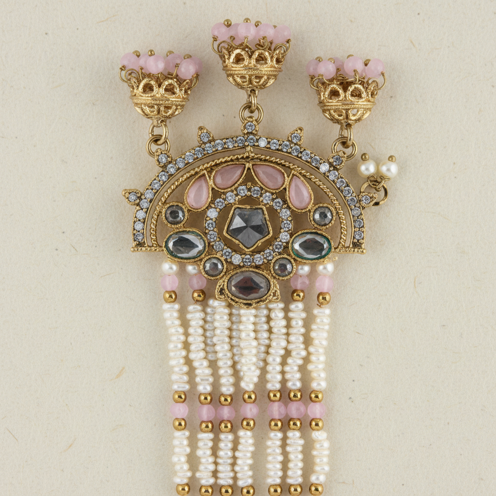 Meherun Statement Earrings by Rasm