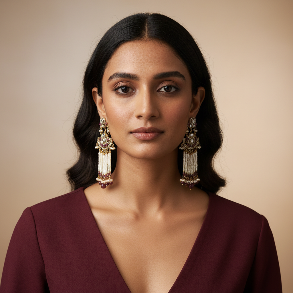 Tia Statement Earrings by Rasm