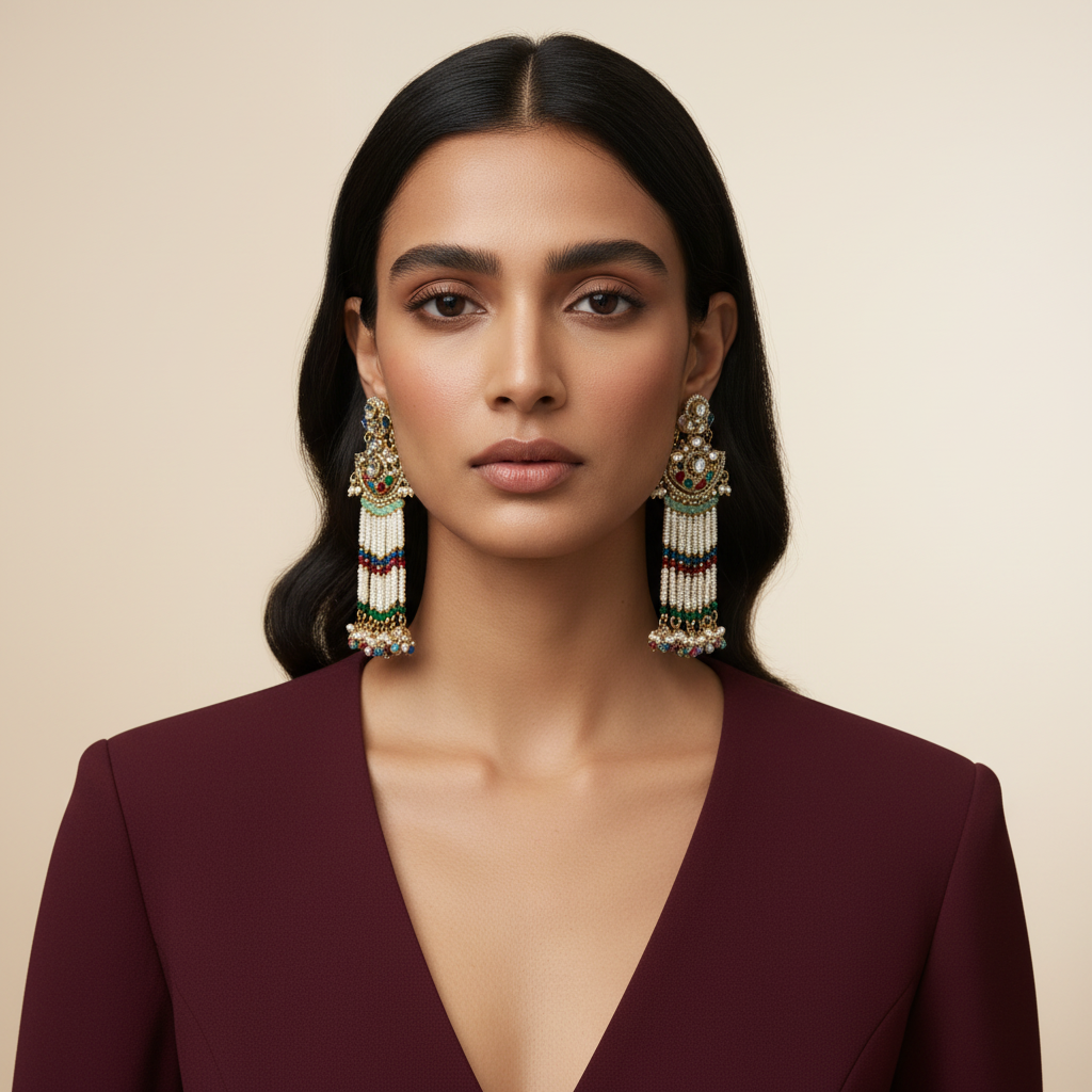 Yara Statement Earrings by Rasm