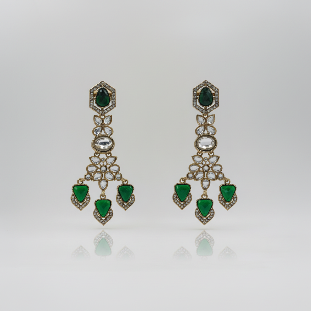 Jiya Statement Earrings by Rasm