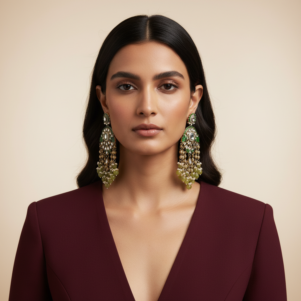 Sahar Chandelier Earrings by Rasm