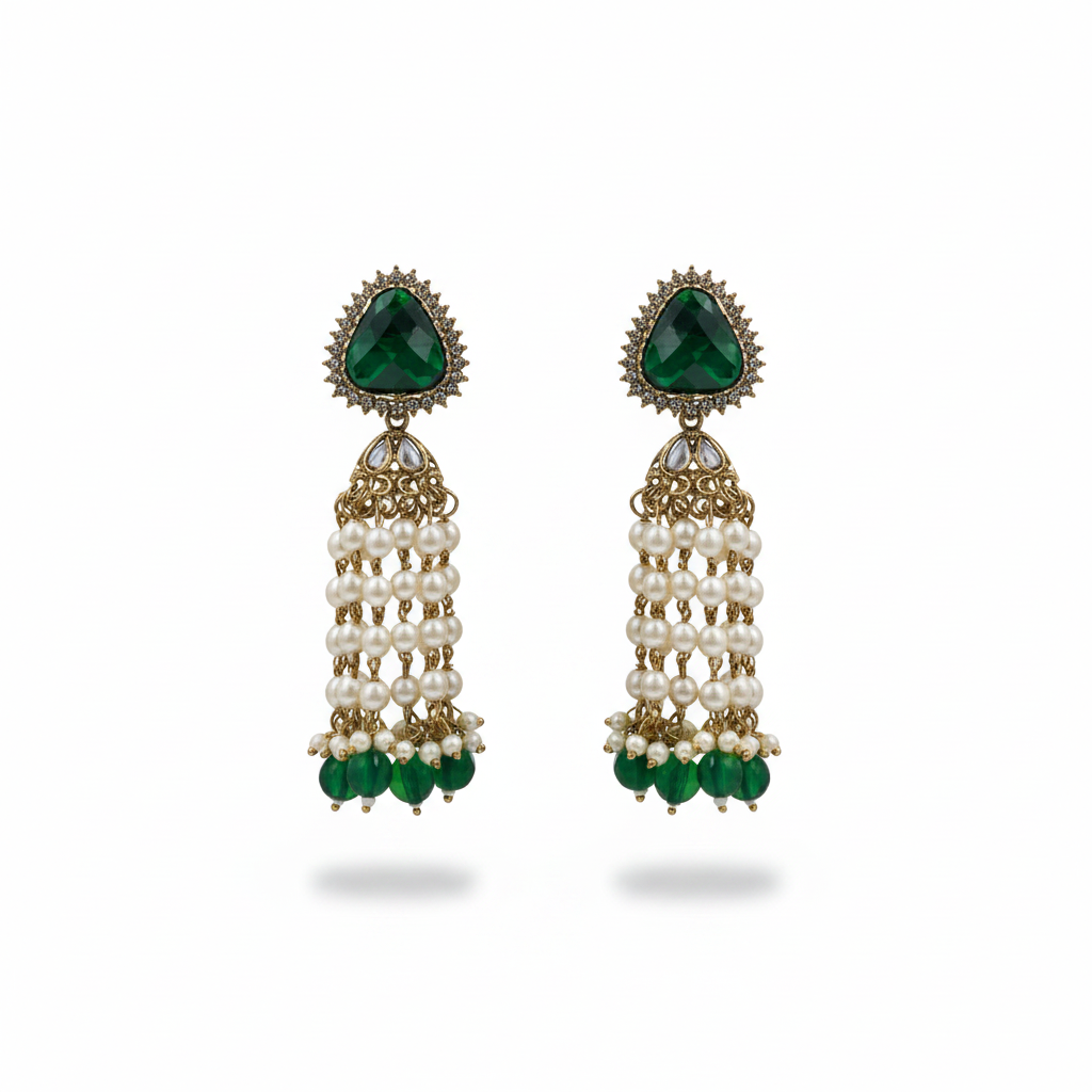 Raina Statement Earrings by Rasm