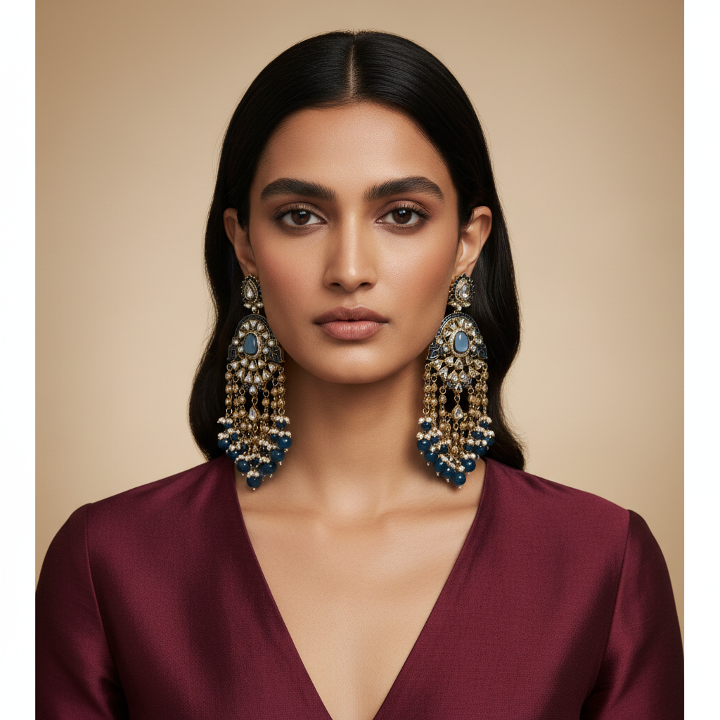 Aashi Chandelier Earrings by Rasm