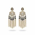 Kaira Chain-Tassel Earrings by Rasm