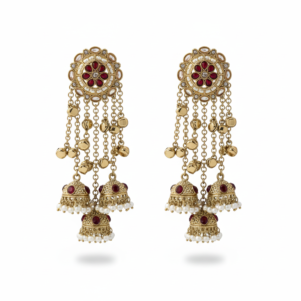 Myra Statement Earrings by Rasm