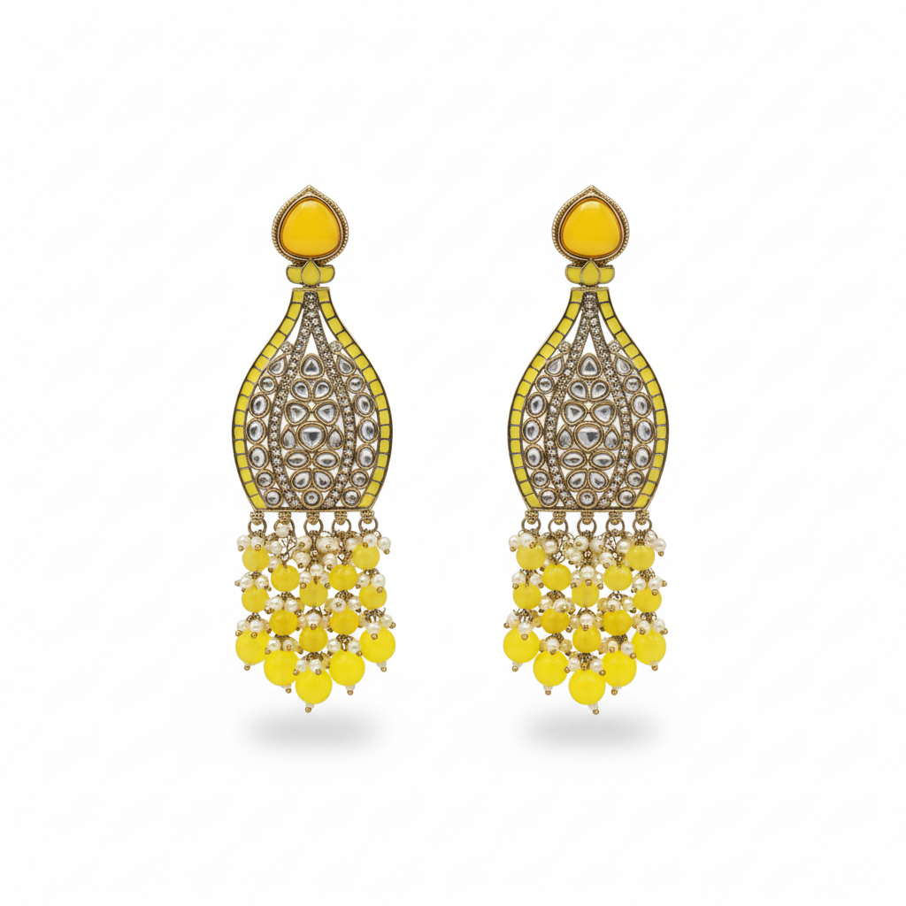 Falak Statement Earrings by Rasm