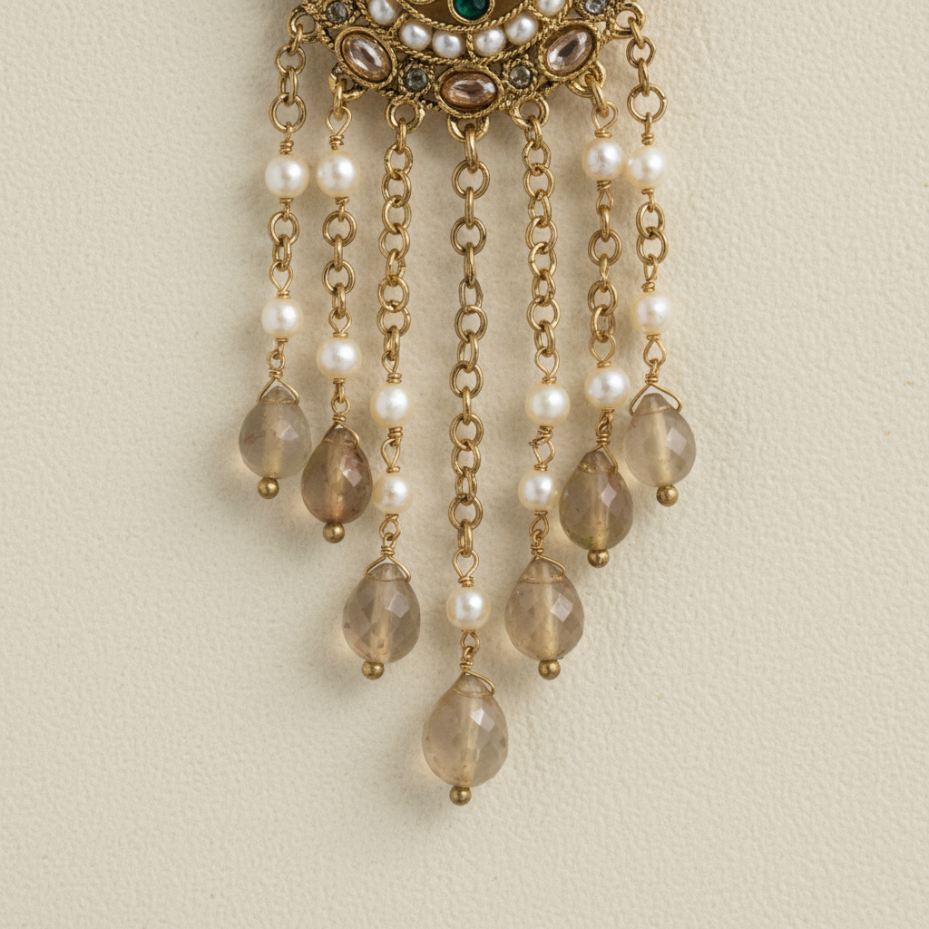 Rumi Statement Earrings by Rasm