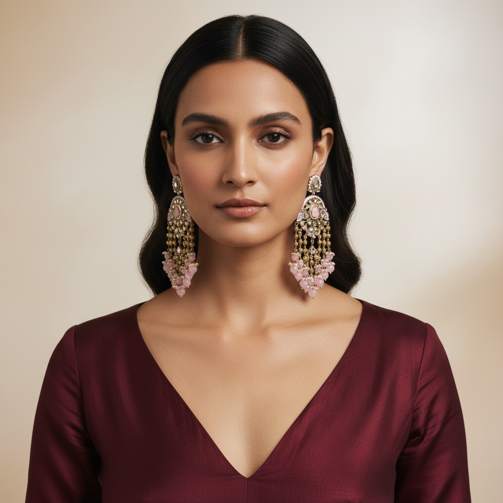 Veera Chandelier Earrings by Rasm