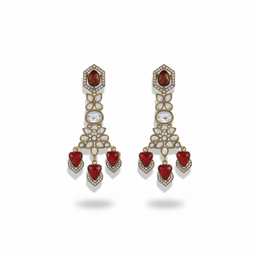 Heer Statement Earrings by Rasm
