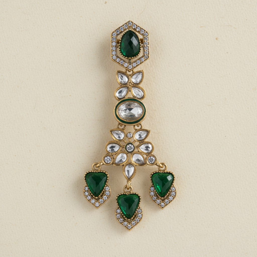 Jiya Statement Earrings by Rasm