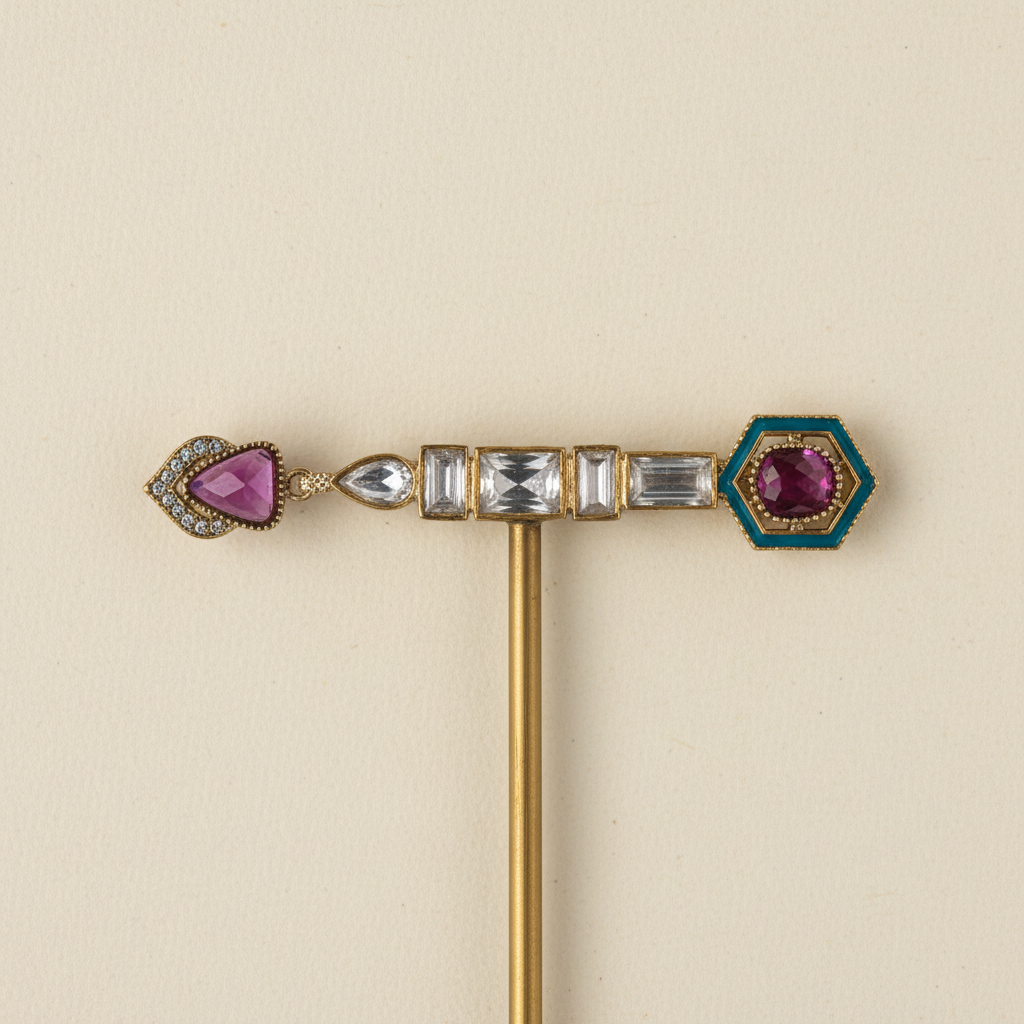 Kavya Statement Earrings by Rasm