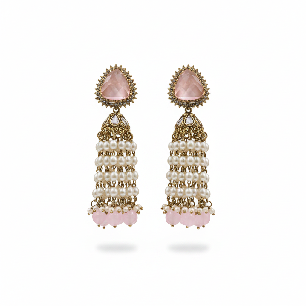 Ojasvi Statement Earrings by Rasm