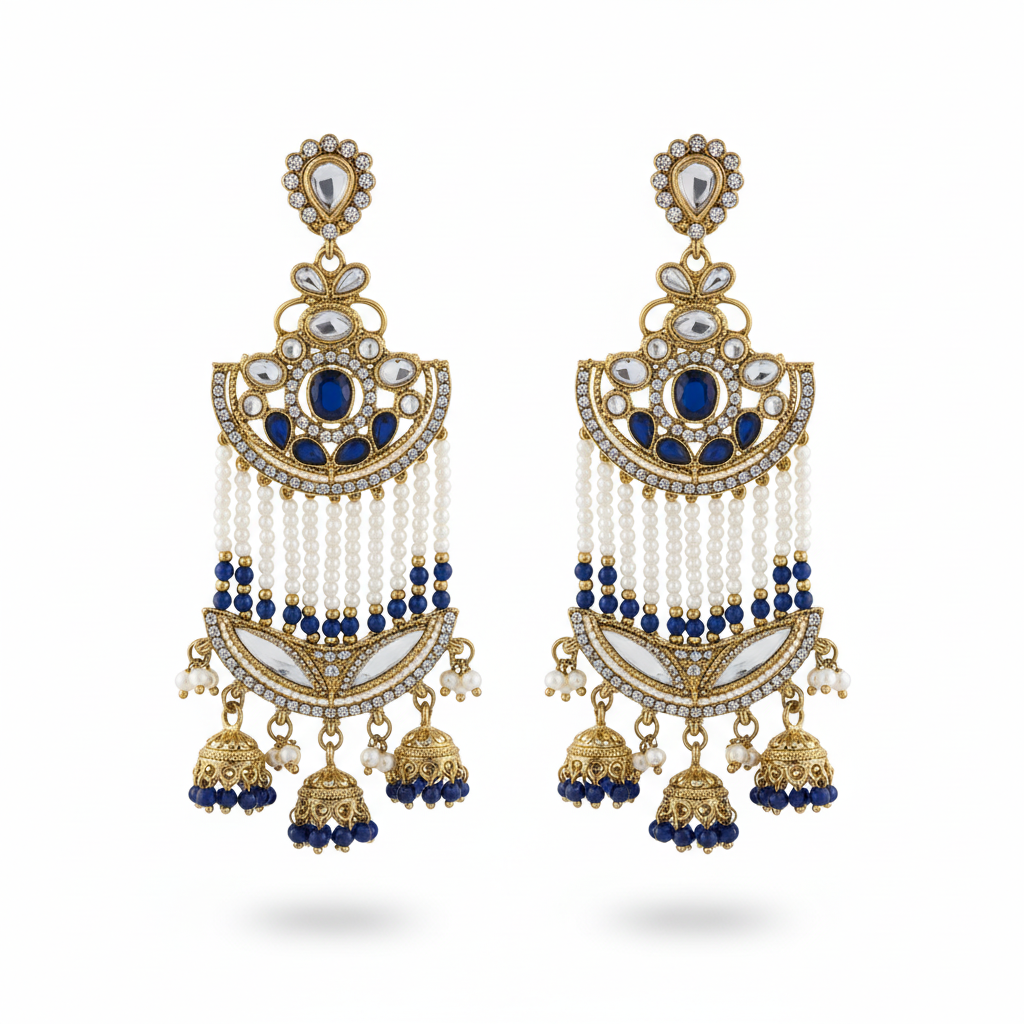 Zoya Statement Earrings by Rasm