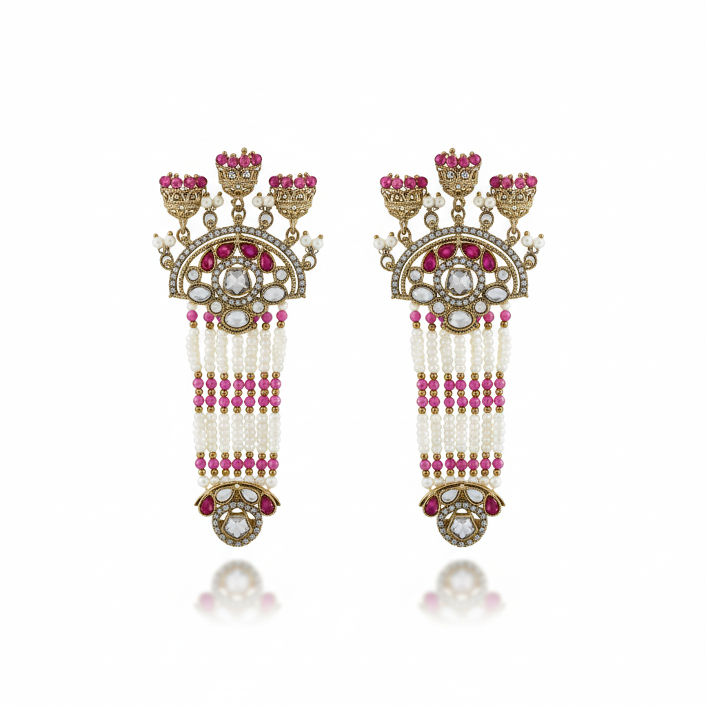 Nazneen Statement Earrings by Rasm
