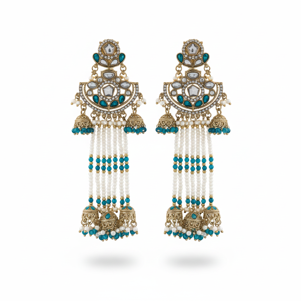 Gulnaar Statement Earrings by Rasm