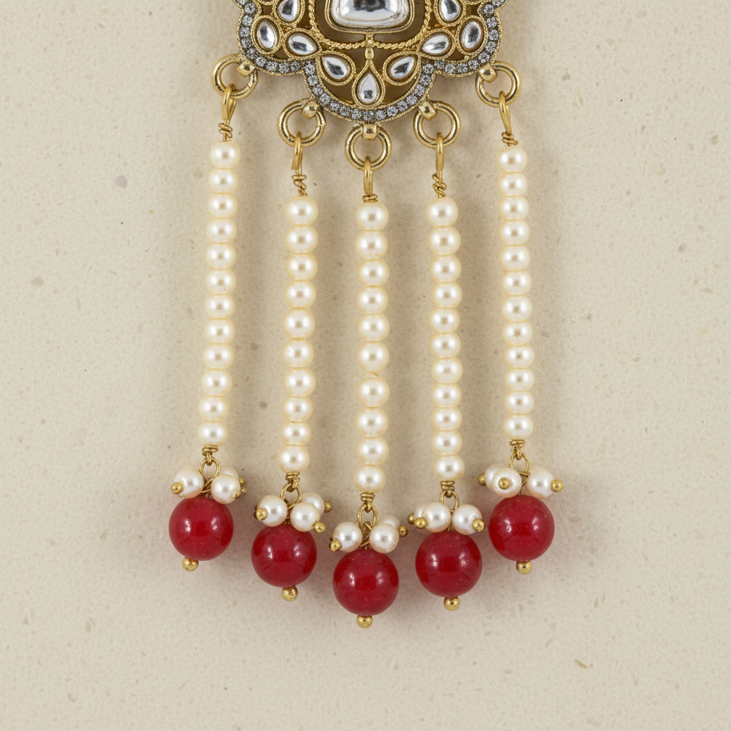 Arya Chain-Tassel Earrings by Rasm