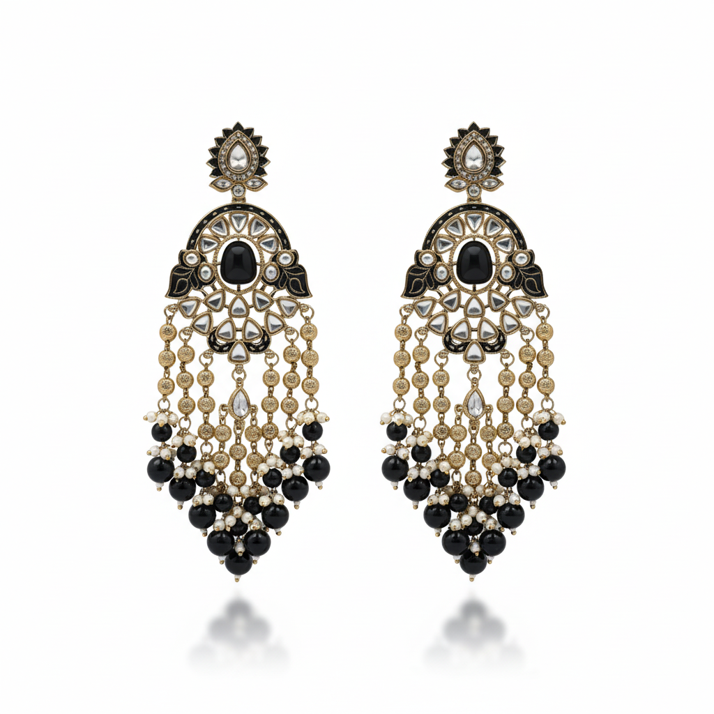Roohi Chandelier Earrings by Rasm