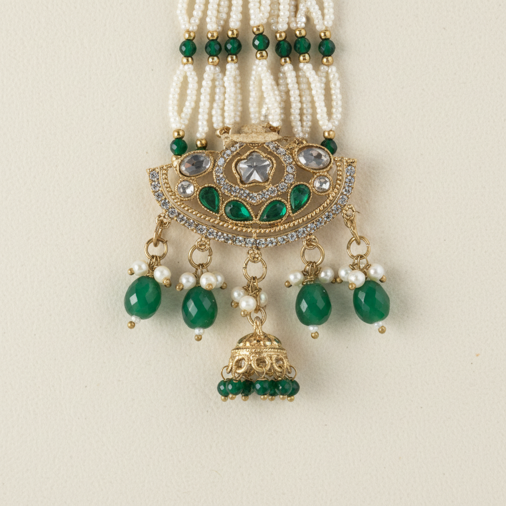 Noorani Statement Earrings by Rasm