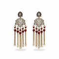 Amara Chain-Tassel Earrings by Rasm