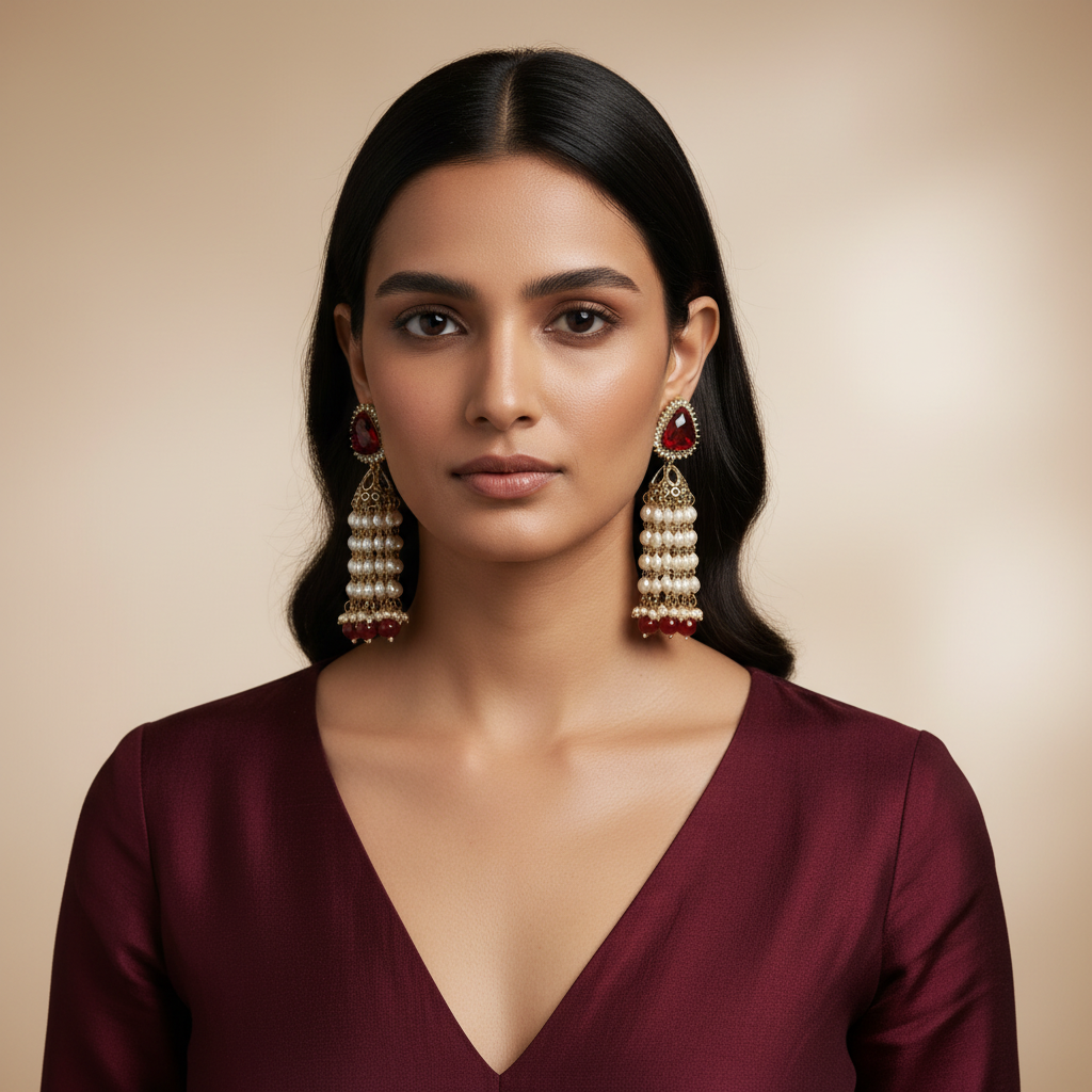Reva Statement Earrings by Rasm