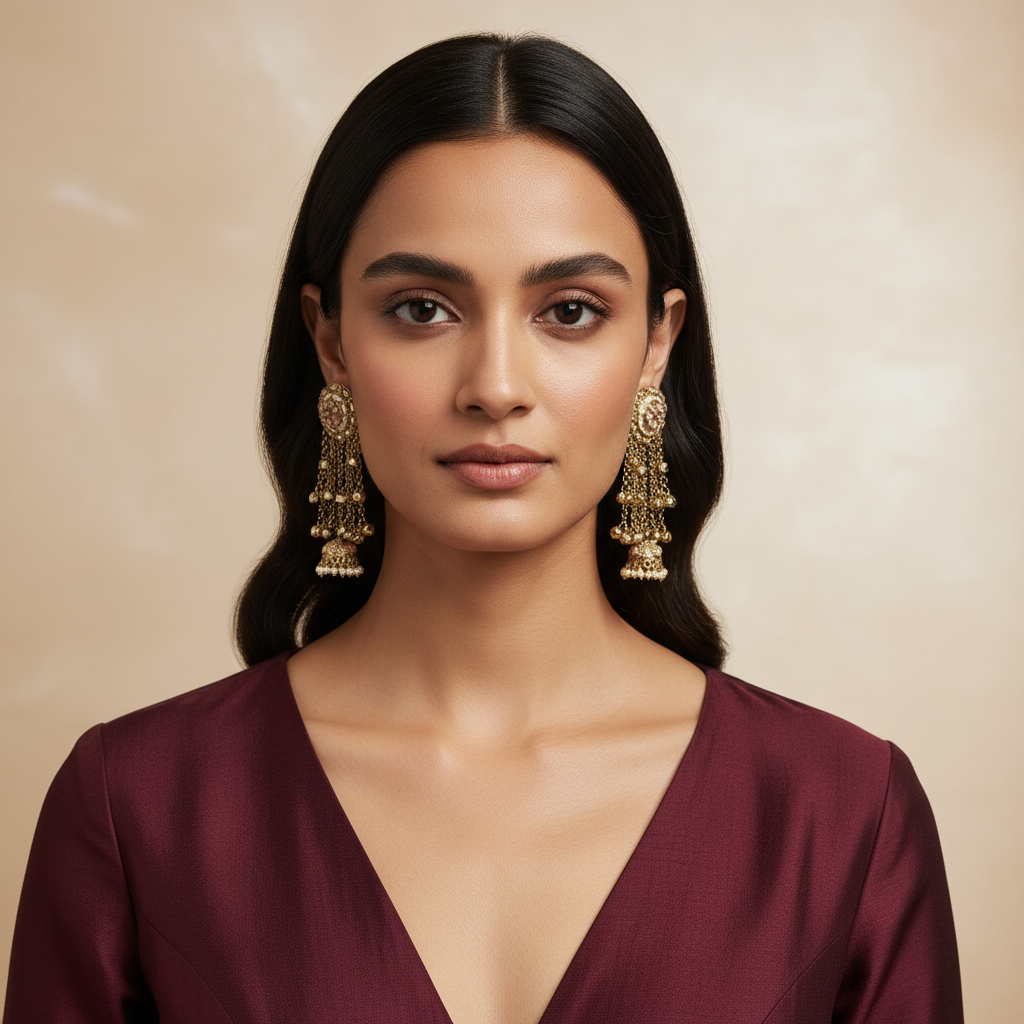Pariya Statement Earrings by Rasm