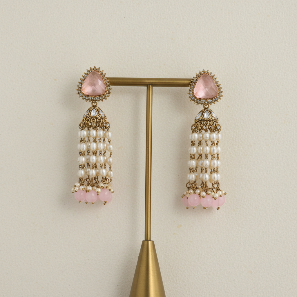 Ojasvi Statement Earrings by Rasm