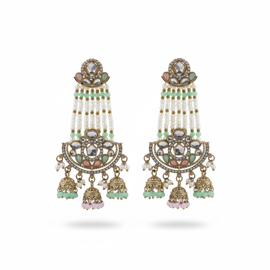 Aarzoo Statement Earrings by Rasm
