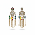 Inaaya Chain-Tassel Earrings by Rasm