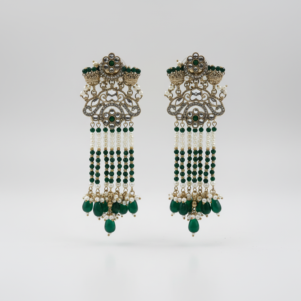 Sitara Statement Earrings by Rasm