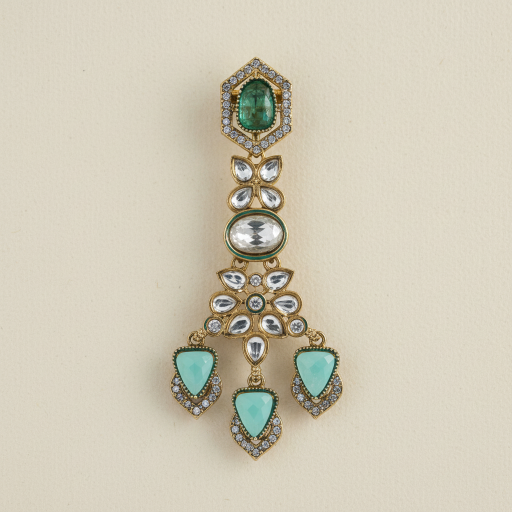 Kesar Statement Earrings by Rasm