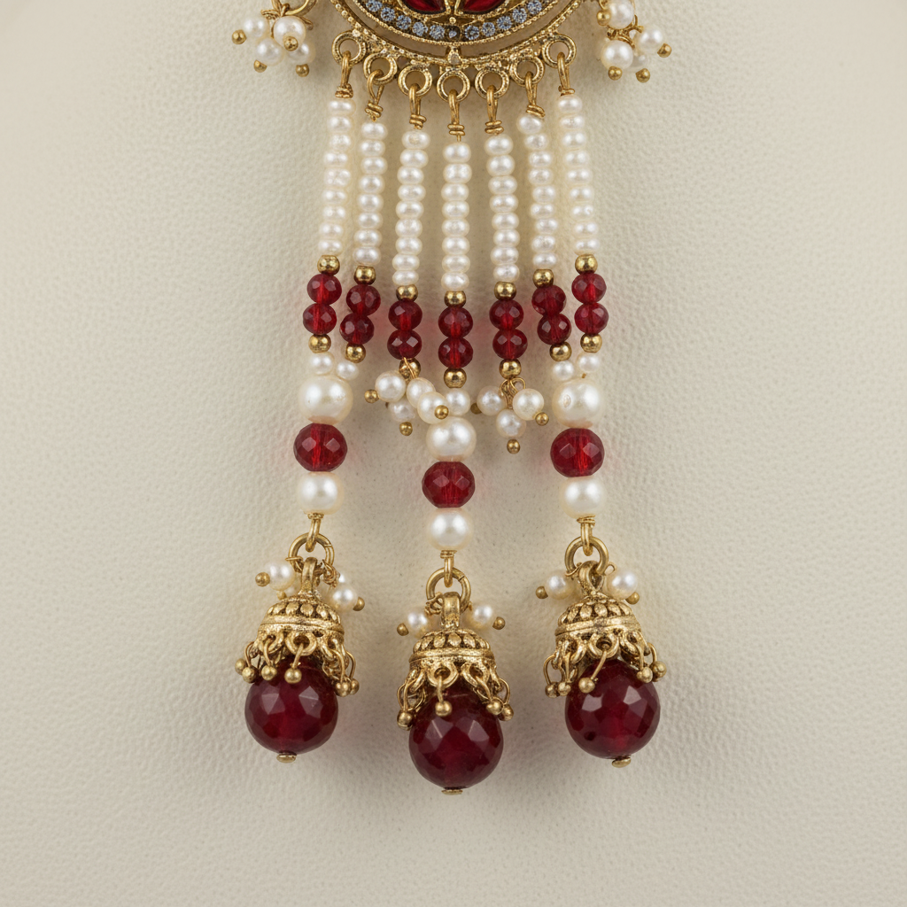 Veda Statement Earrings by Rasm