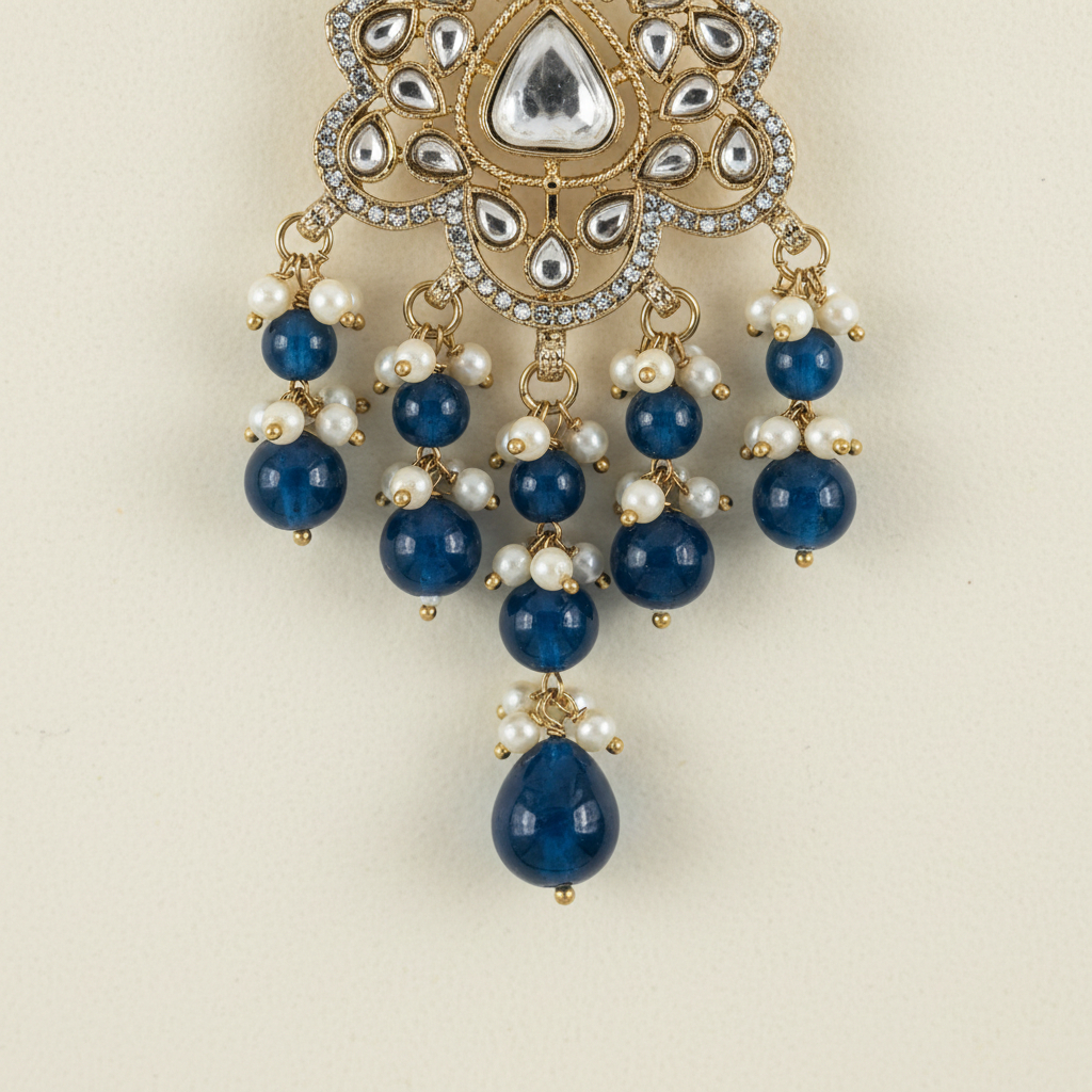 Isha Chain-Tassel Earrings by Rasm