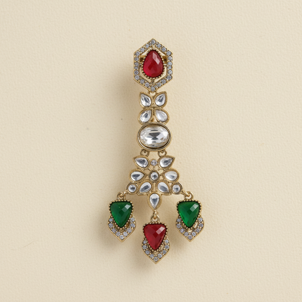 Mahira Statement Earrings by Rasm
