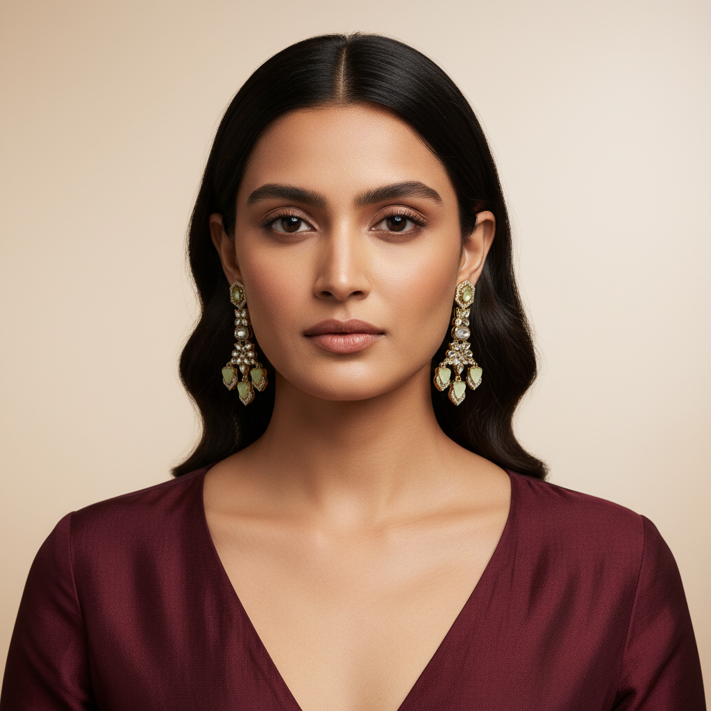 Kaashvi Statement Earrings by Rasm