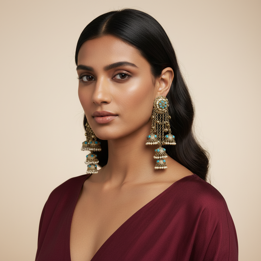 Samara Statement Earrings by Rasm