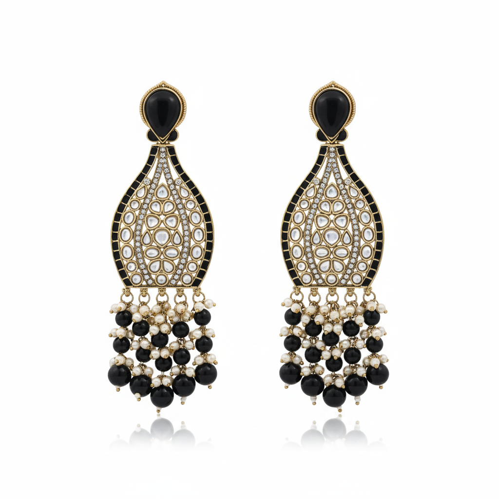 Eira Statement Earrings by Rasm