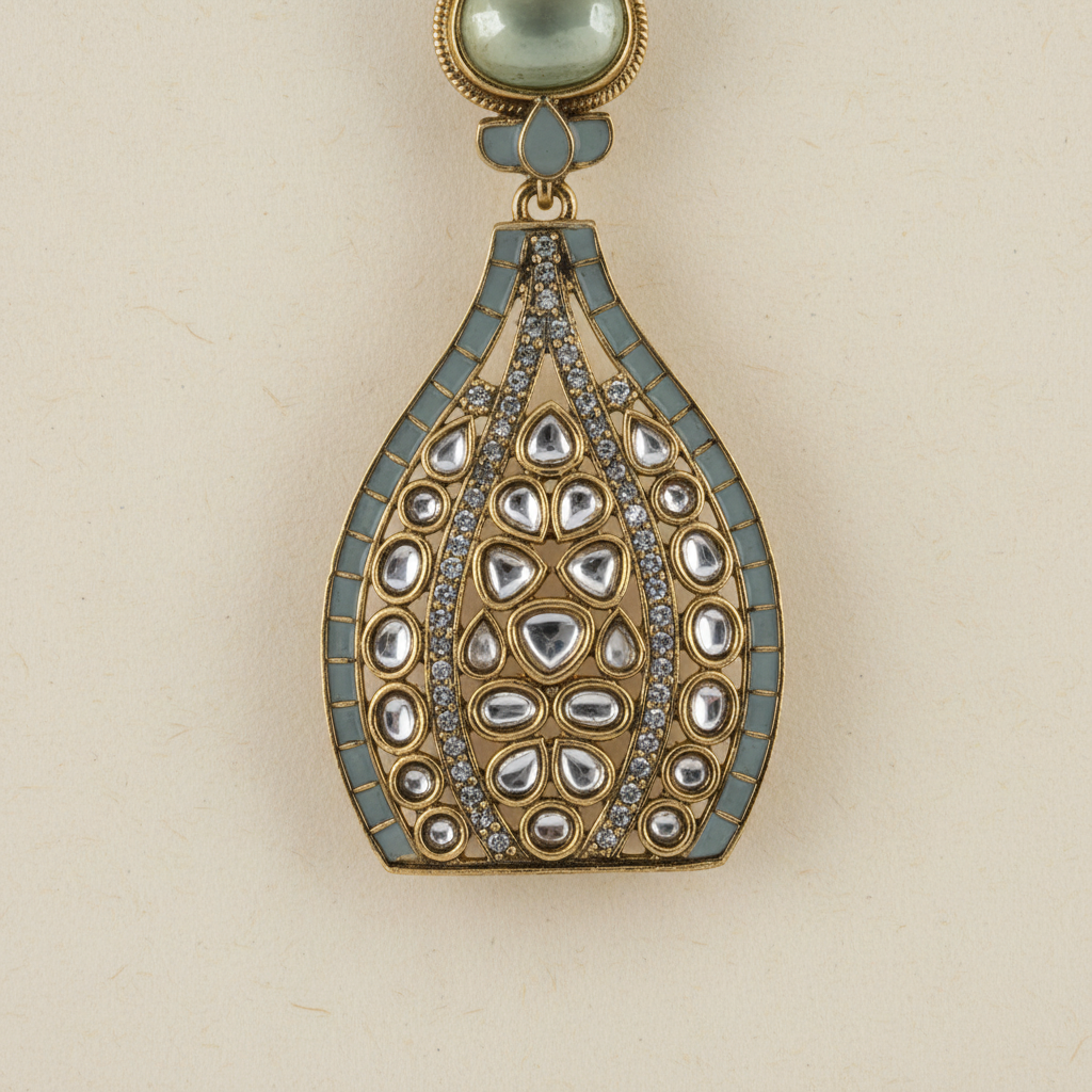 Aira Statement Earrings by Rasm