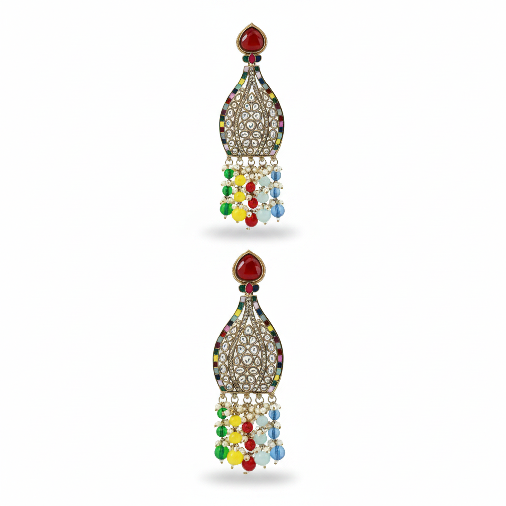 Alina Statement Earrings by Rasm