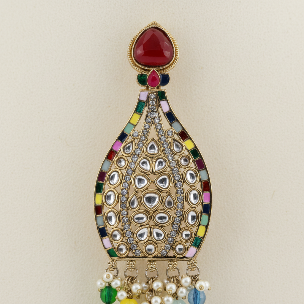 Alina Statement Earrings by Rasm