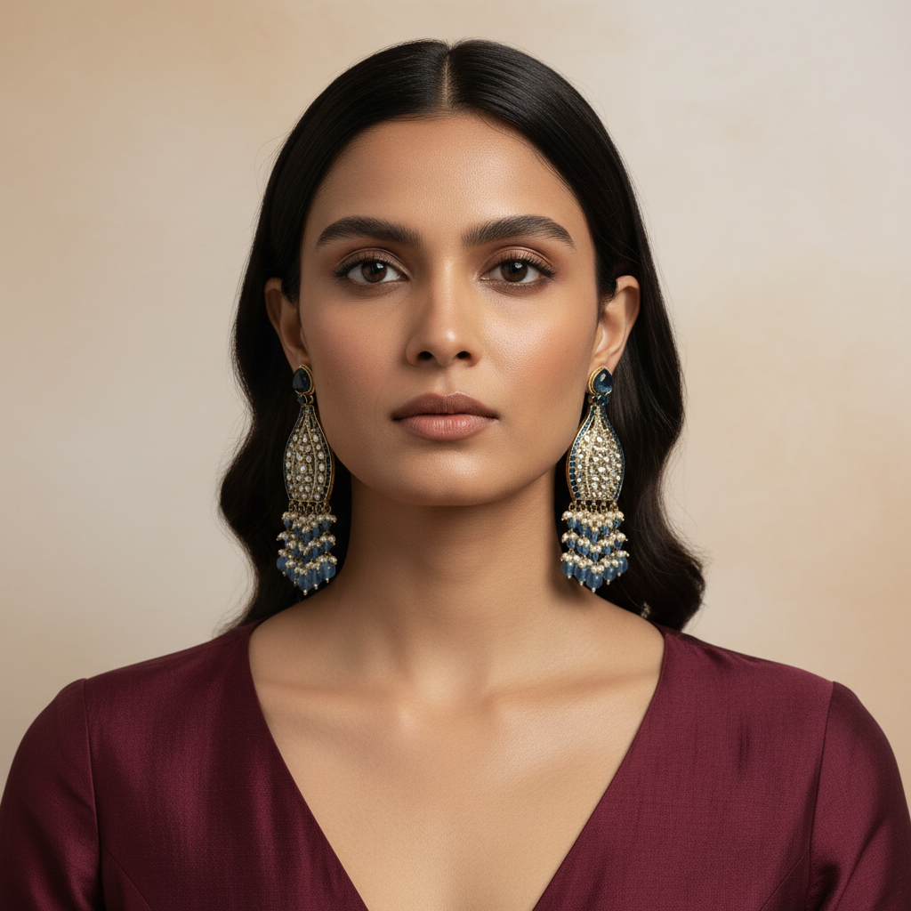 Amaira Statement Earrings by Rasm