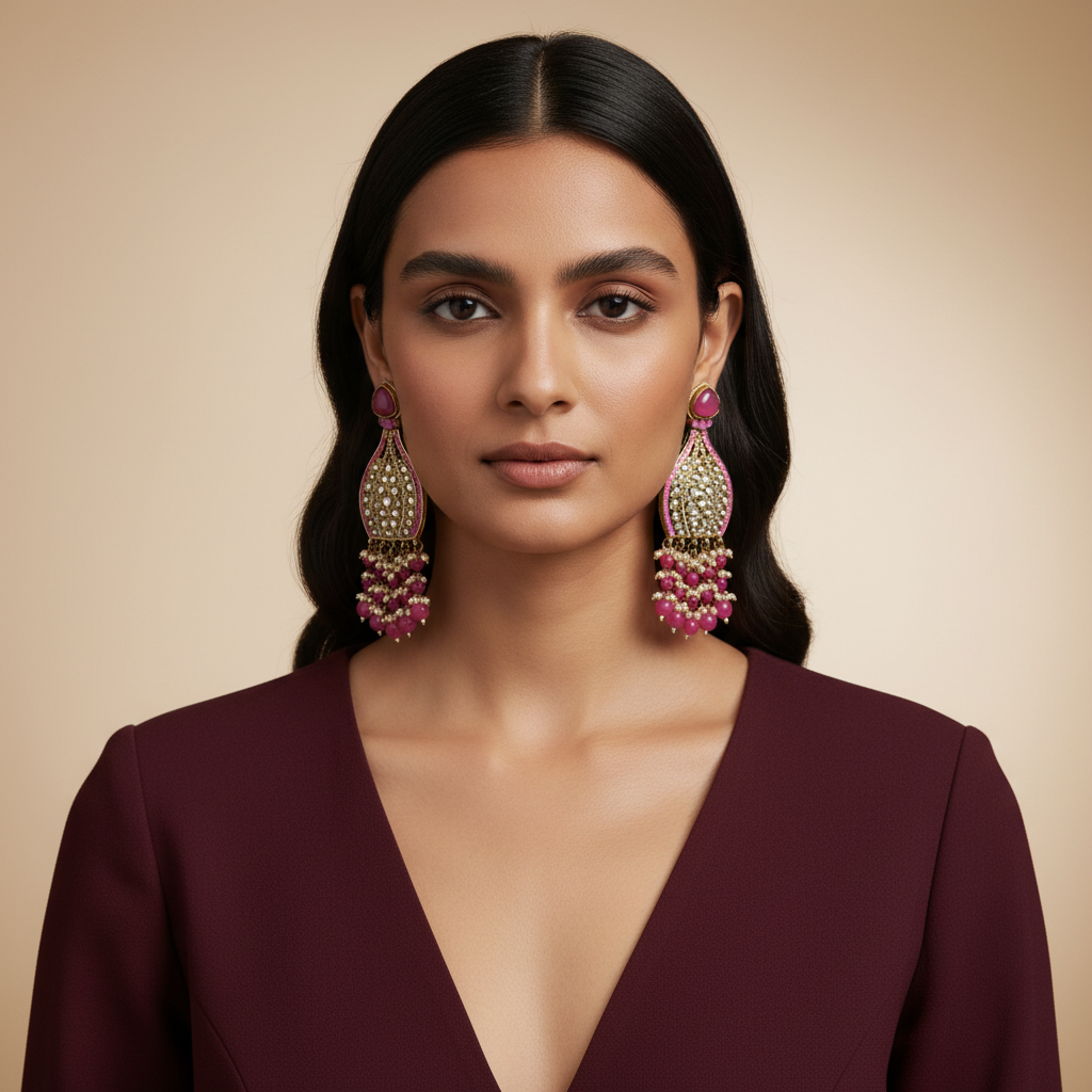 Anaya Statement Earrings by Rasm