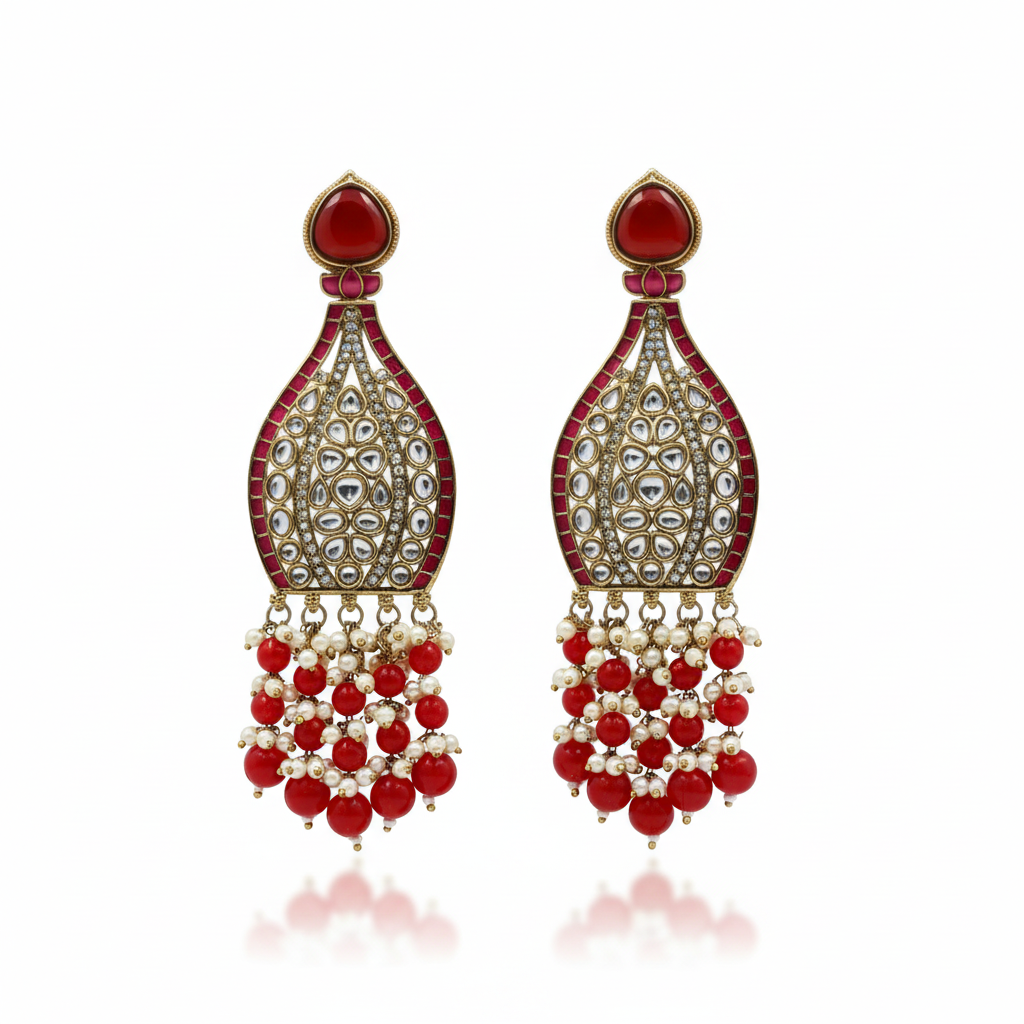 Baani Statement Earrings by Rasm