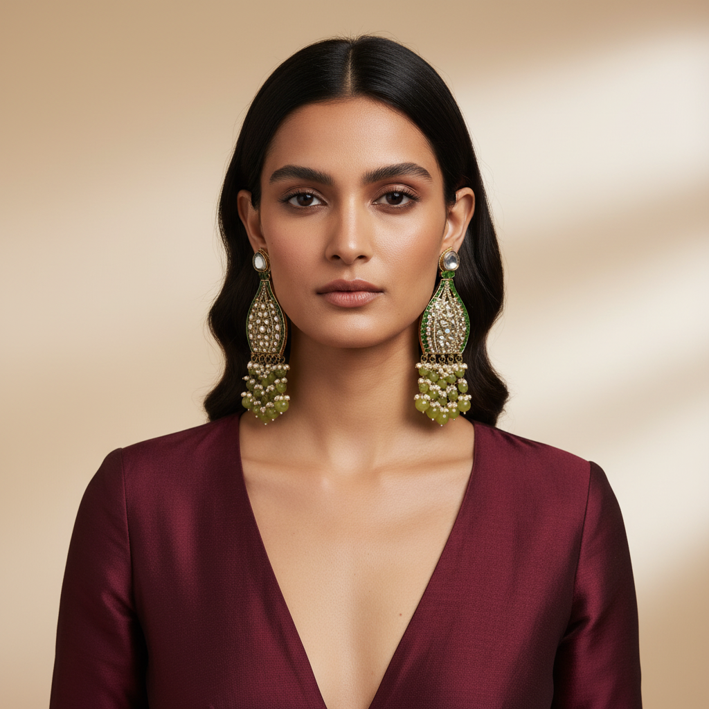 Chandni Statement Earrings by Rasm
