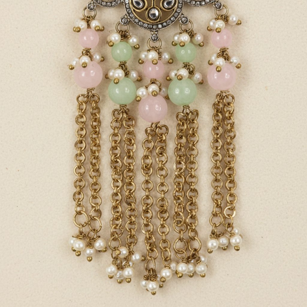 Kiara Statement Earrings macro detail 2