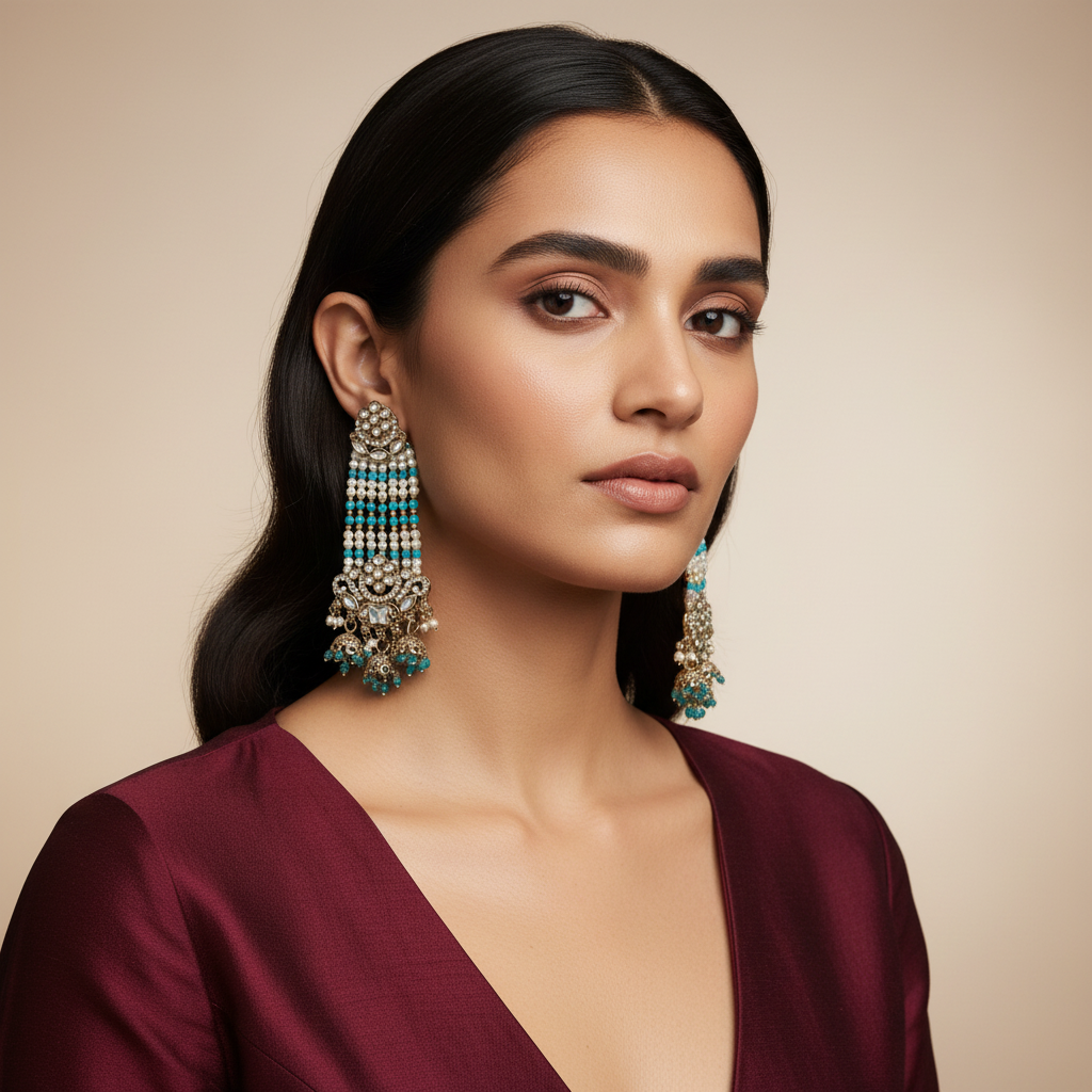 Inaya Statement Earrings by Rasm