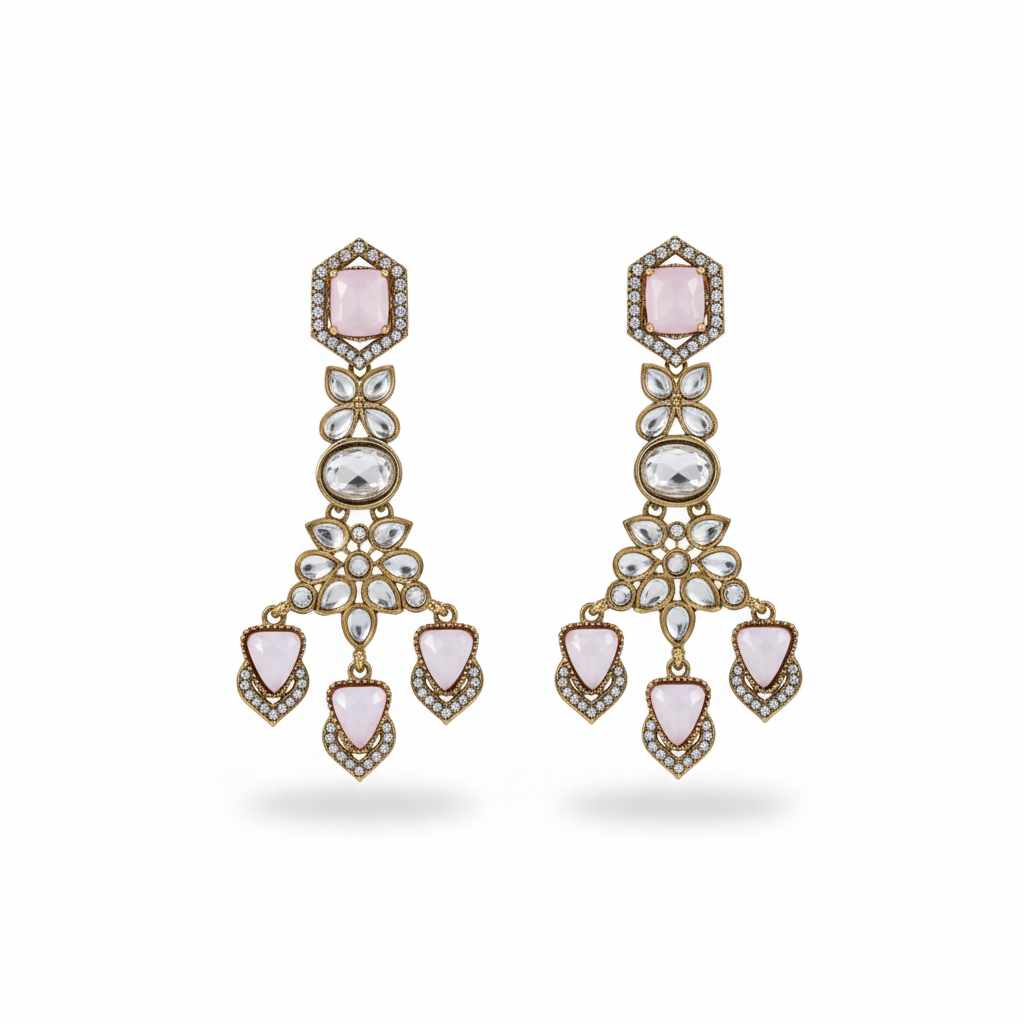 Jhanvi Statement Earrings by Rasm